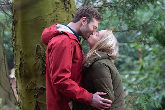 Emmerdale has been continuing to keep fans on the edge of their seats this week, with Lucas’ foster parents accusing Will of threatening them, and Andrea catching Jamie and Belle together (Photo: ITV)