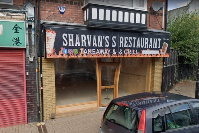 Sharvan's Restaurant Takeaway & Grill was handed a three-out-of-five rating after assessment on January 12.