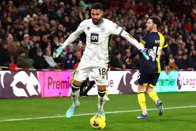 ERROR: Wes Foderingham allowed Bournemouth to double their lead when he came out of his area