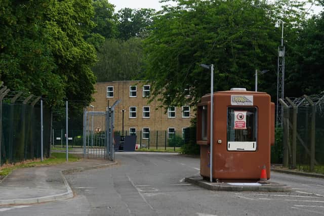 RAF Linton-On-Ouse in North Yorkshire. The Home Office is planning to use more former military barracks to house thousands of asylum seekers. PIC: Owen Humphreys/PA Wire