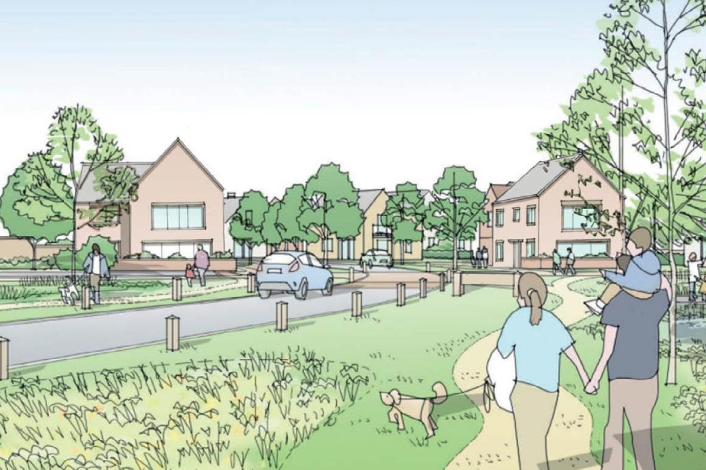Huge 1,100-home development prompts 'under siege' warning from councillor