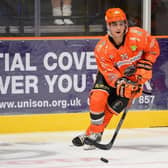 BACK IN THE FRAME: Brett Neumann could return to contention for Sheffield Steelers this weekend. Picture: Dean Woolley/Steelers Media.