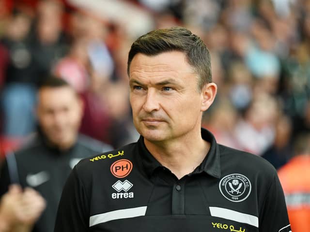 Sheffield United manager Paul Heckingbottom. Picture: Michael Regan/Getty Images.