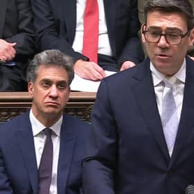 Screen grab of Prime Minister Andy Burnham making a statement on an international update. in the House of Commons, central London. Picture date: Monday October 12, 2026. PA Photo. Photo credit should read: House of Commons/UK Parliament/PA Wire