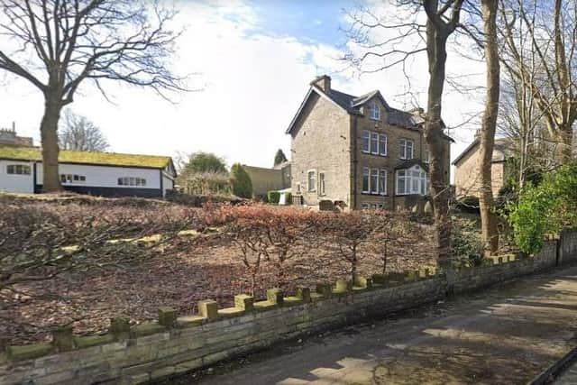 The house is on a street of exclusive Edwardian villas in Nab Wood, near Saltaire