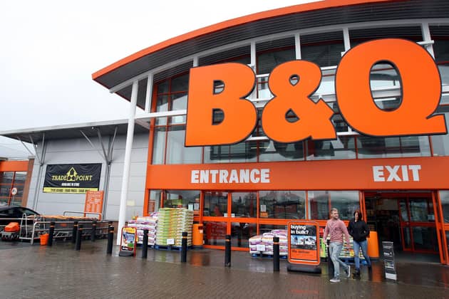 B&Q owner Kingfisher has increased its profit guidance. Picture: Paul Faith/PA Wire