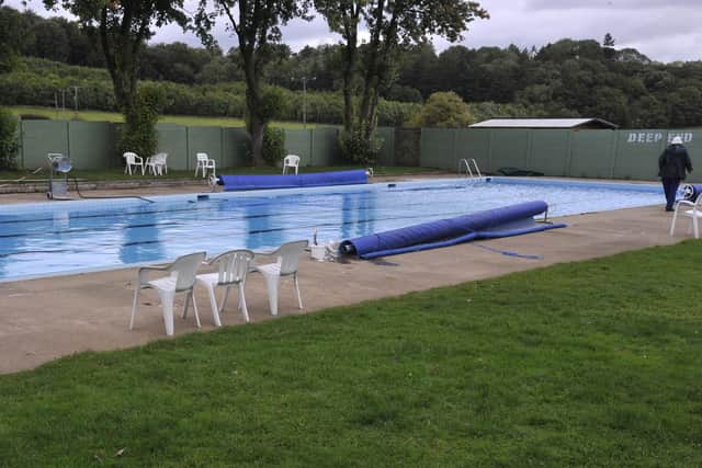 Helmsley outdoor pool, pictured before its refurbishment. Picture by Neil Silk