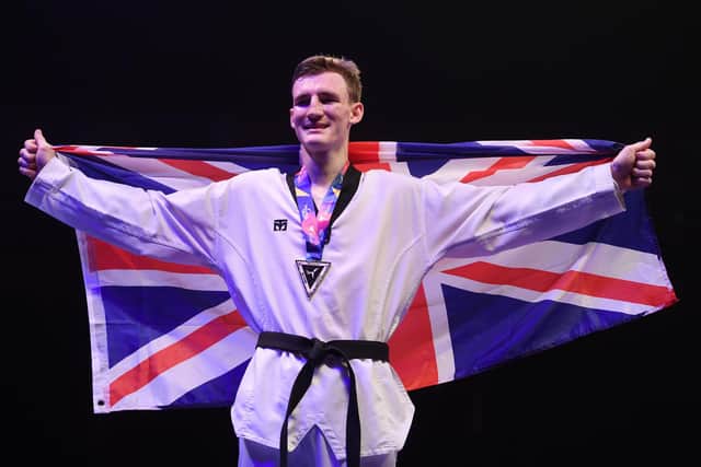 Double world champion Bradly Sinden of Great Britain (Picture: Laurence Griffiths/Getty Images)