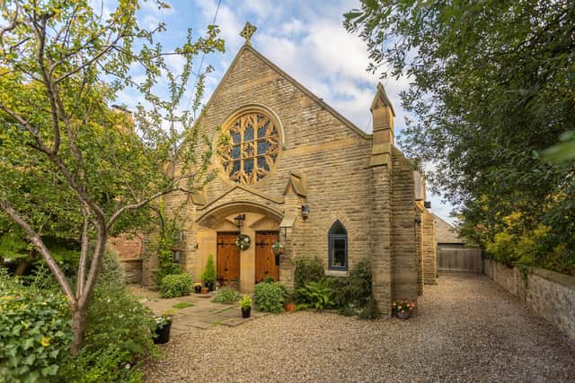 The Old Methodist Chapel is now a sensational home