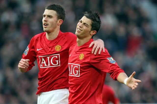 Michael Carrick played for Manchester United when they sold a free-scoring Cristiano Ronaldo. Image: ANDREW YATES/AFP via Getty Images