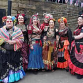 North Wind Tribal Dance at Haworth Steampunk Weekend 2024
