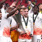West Ham United's Jarrod Bowen, formerly of Hull City, with the UEFA Europa Conference League Trophy following victory over Fiorentina in the UEFA Europa Conference League Final at the Fortuna Arena, Prague. (Picture: Tim Goode/PA Wire)