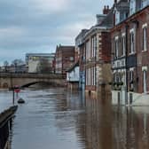 A view of flooding in York. Photo credit: Lewis Outing/PA Wire