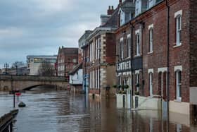 A view of flooding in York. Photo credit: Lewis Outing/PA Wire