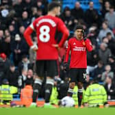 Manchester United have struggled to mount serious Premier League title challenges over the last decade. Image: Michael Regan/Getty Images