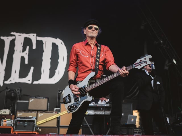 The Damned opened the show