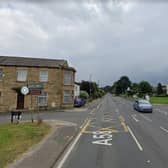 The collision happened on the A58 Wetherby Road at Scarcroft near to the junction with Syke Lane. Picture: Google