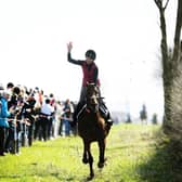 Riders in the Kiplingcotes Derby, the world's oldest horse race. PIC: Jonathan Gawthorpe