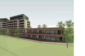 An artist's impression of how the new homes in Old Fulwood Road, Sheffield, could look if built. Picture: Blenhiem Architecture/Sheffield City Council