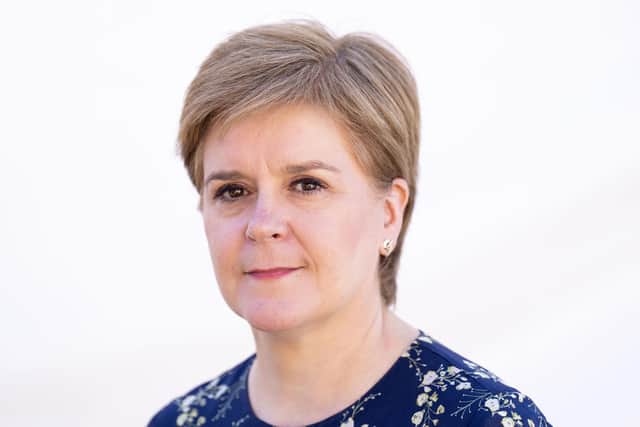 First Minister Nicola Sturgeon is calling for another independence referendum. PIC: Jane Barlow - Pool/Getty Images.