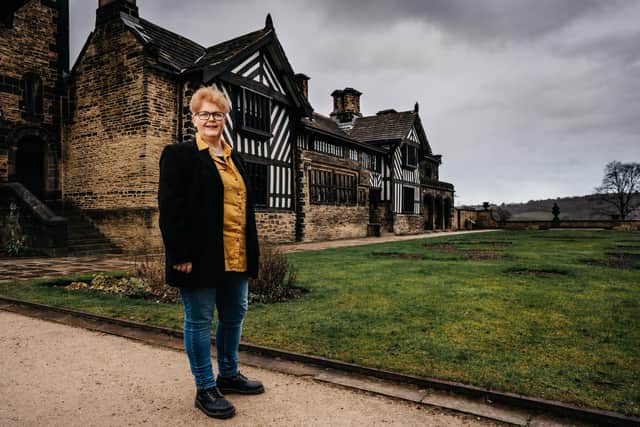 Sally Wainwright at Shibden Hall, Anne Lister’s ancestral home in Halifax and setting for Gentleman Jack. Picture: Calderdale Council