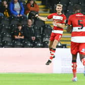 MILER TIME: Doncaster Rovers striker George Miller won the game for his side