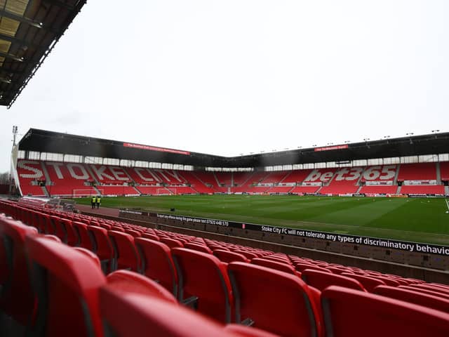 Stoke City are set to host Huddersfield Town. Image: Ben Roberts Photo/Getty Images