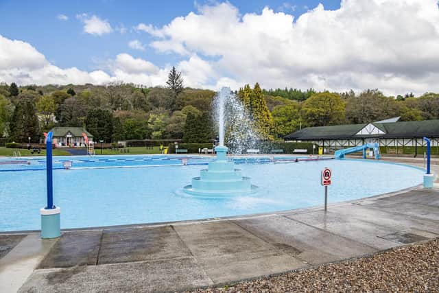 Ilkley Lido. Picture Tony Johnson