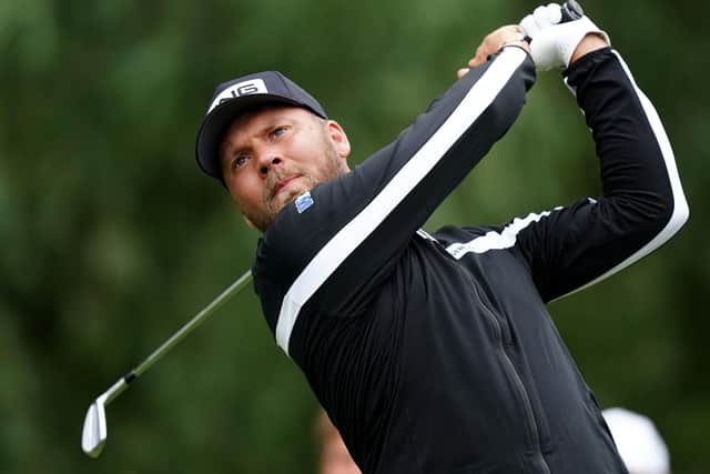 North Yorkshire's Dan Brown of England on the seventh tee during day two of the Betfred British Masters at The Belfry (Picture: David Davies/PA Wire)