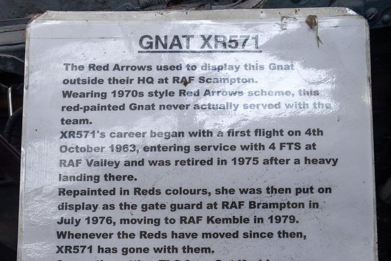 Information about the Folland Gnat
