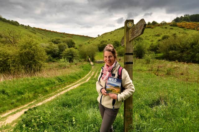 Sarah Banks pictured at Millington Pastures. Near Pocklington.  Picture taken by Yorkshire Post Photographer Simon Hulme