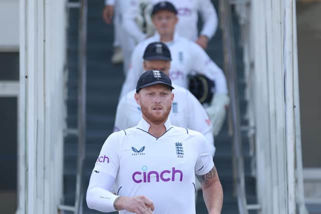 The great entertainers. Ben Stokes and his England side are changing the face of Test cricket. Photo by Matthew Lewis/Getty Images.