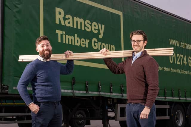 Jake Ramsey and Josh Ramsey, of Ramsey Timber Group.