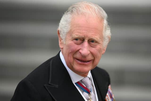 The Prince of Wales arriving at St Paul's Cathedral, London in June 2022. (Pic credit: Daniel Leal / PA Wire)