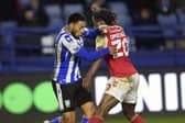 Akin Famewo pictured in action for Sheffield Wednesday against today's opponents Fleetwood last weekend. Picture: Steve Ellis.