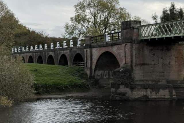 Aldwark Toll Bridge. Image submitted with planning application.