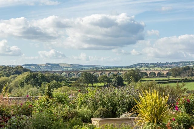 The property has views over another architectural wonder - Arthington viaduct