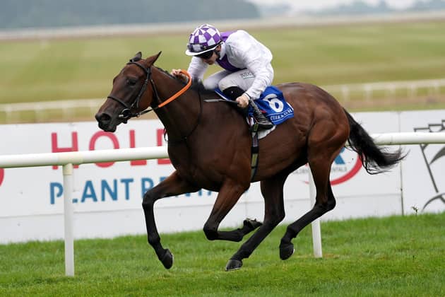 FAIR BET: Sea Of Rain and Colin Keane, on their way to winning the Newtownanner Stud Irish European Breeders Fund Stakes at The Curragh last month Picture: Niall Carson/PA