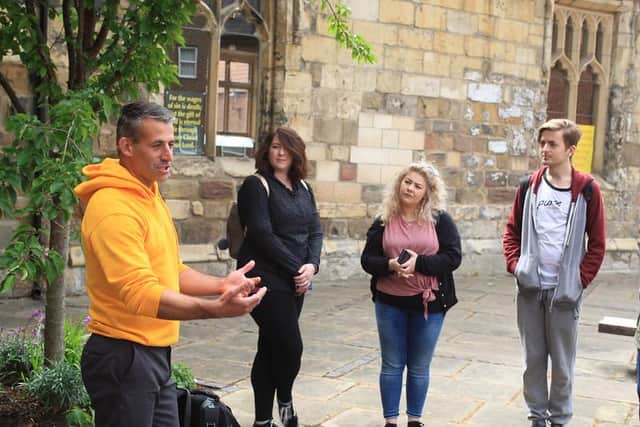Invisible Cities, a scheme which trains those with experience of homelessness as tour guides, is relying on the goodwill of supporters to get them through this period.