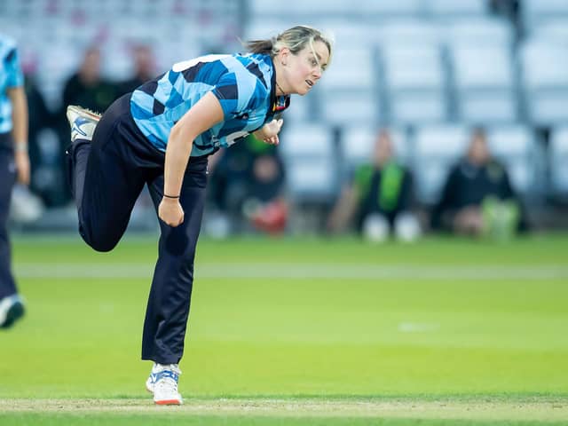 LOOKING FORWARDS: Northern Diamonds' leg-spinner, Katie Levick Picture by Allan McKenzie/SWpix.com