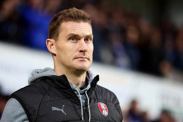 Rotherham United Manager Matt Taylor (Photo by Stephen Pond/Getty Images)