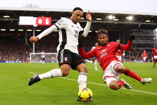Get this man in your Fantasy team - Kenny Tete of Fulham is tackled by Gustavo Scarpa of Nottingham Forest  (Picture: Clive Rose/Getty Images)