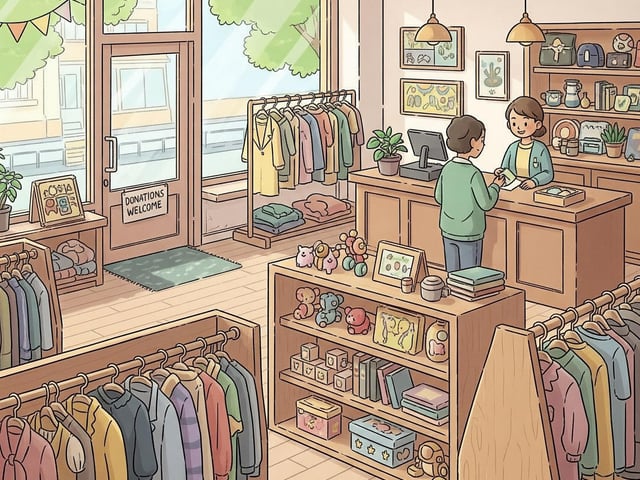 Charity shop creating volunteer opportunities