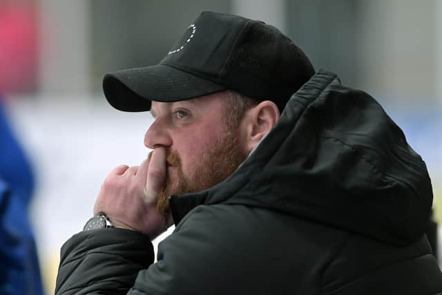 AMBITION: Hull Seahawks' head coach Matty Davies believes he has a team capable of winning silverware. They have made their best-ever start to a NIHL National season this time around. Picture: Jonathan Gawthorpe
