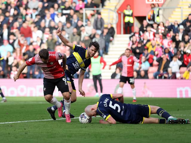 Middlesbrough denied Southampton victory late on. Image: Steven Paston/PA Wire