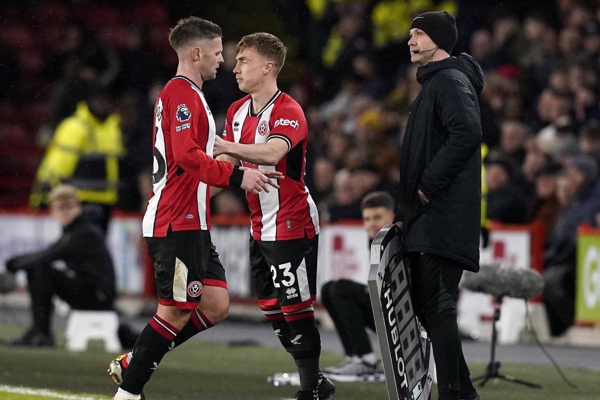 Sheffield United players with nine promotions between them given their chance to say goodbyes against Tottenham Hotspur on Sunday