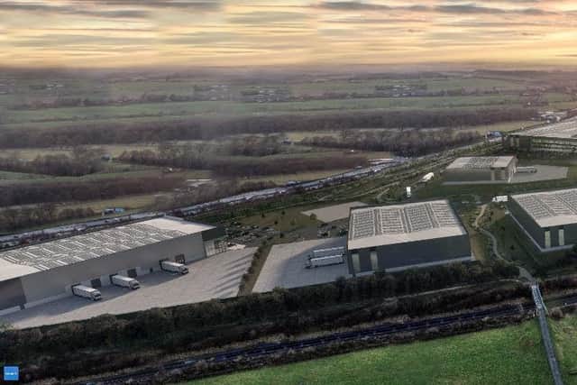 Scarborough Group International (SGI) has submitted plans to deliver a major new industrial and logistics park on a 60-acre site, known locally as Brown Moor, located adjacent to its flagship Thorpe Park Leeds development.