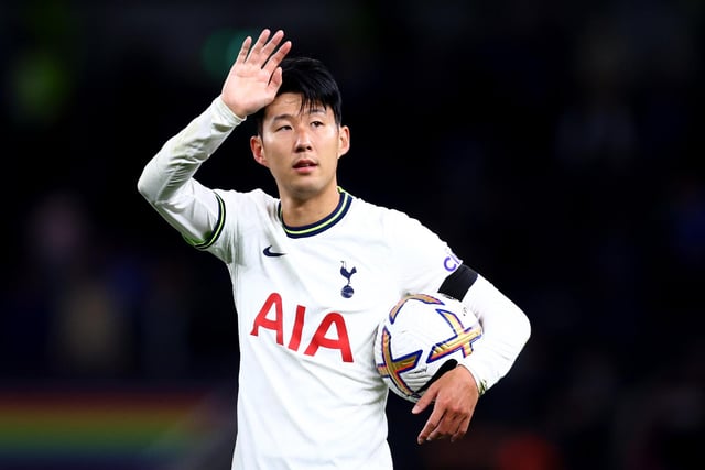 The South Korean forward gave a timely reminder of his quality last weekend as he netted a hat-trick in Tottenham's victory over Leicester City. He has 134 goals and 75 assists in 334 games for Spurs. Impressive.
