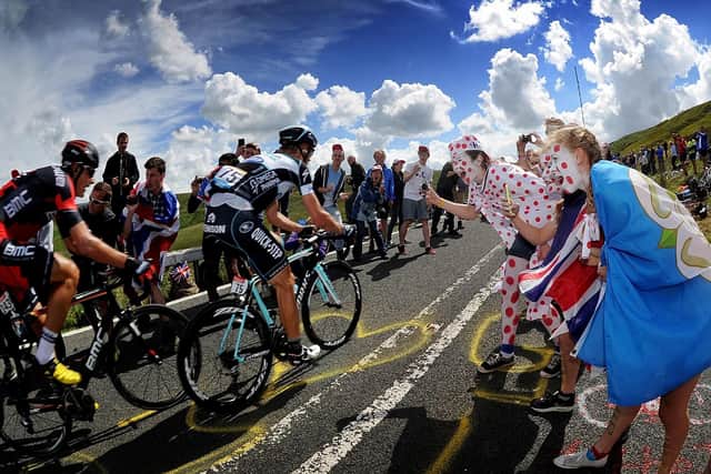 Civic pride: Who would ever have thought the Tour de France would ever come to Yorkshire and be a success (Picture: Simon Hulme)