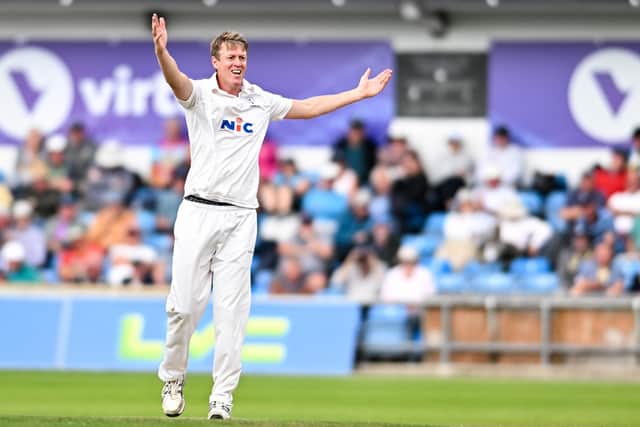 Yorkshire’s Steve Patterson is leaving the club - Darren Gough gives his reasons (Picture: Will Palmer/SWpix.com)